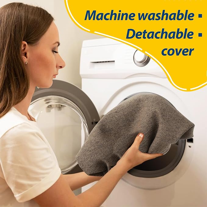 AAAAAcessories D-Shaped Chair Cushions, Machine-Washable Cover - Image 4