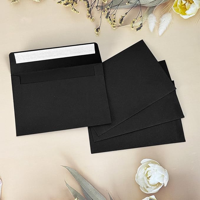 4x6 Envelopes For Invitation A4 Envelope white, 50 pack 4x6 card Envelopes Self - Image 4