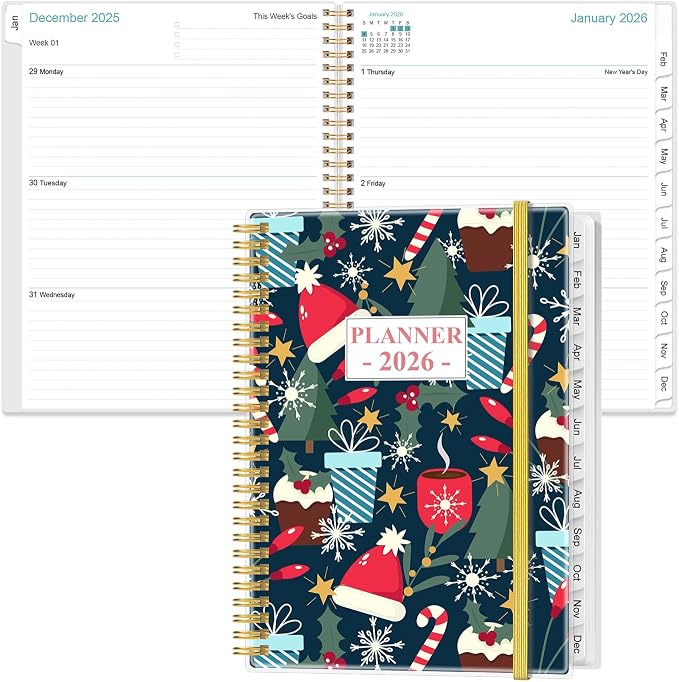 2026 Planner - 8.5" x 11" Planner 2026 from January 2026 to December 2026 by Heveboik