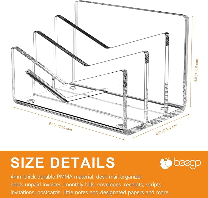 Beego Envelope and Mail Organizer Countertop - Image 9