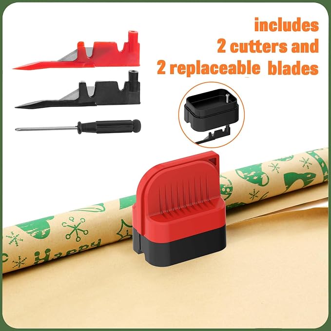 LIZAAL 2-Pack Wrapping Paper Cutter - Image 4