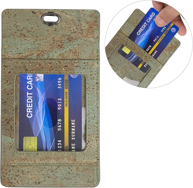 Premium Portuguese Cork Pocket Protector for Men | Multi-Use Pocket Protectors for Shirts and Lab Coats | For Pen, Pencils, Pointers, and More | 2 Pack of Blue Pocket Organizer Protectors-DeskLoop Office