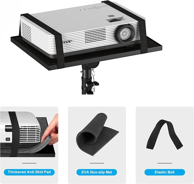 Projector Stand Tripod Adjustable, Laptop Height from 23.5 to 63.5 inches - Image 5