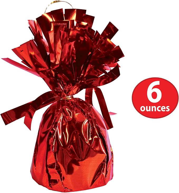 Beistle Metallic Plastic Wrapped Balloon Weight Holders - Image 2