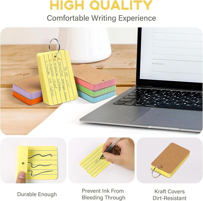 300Pcs Colored Index Cards - Image 4