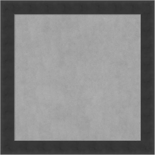 Amanti Art Black Framed Magnetic Board 14x14 X-Small Vision Board by AmantiArt