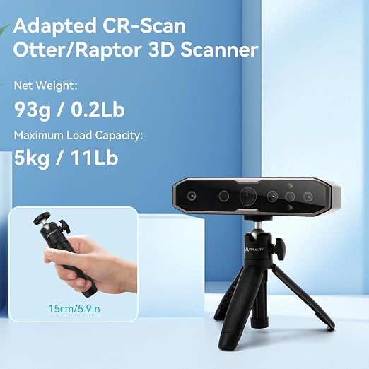 Creality Extension Pole Tripod, Mini Selfie Stick Tripod Stand Handle Grip - Image 2