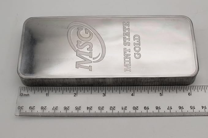 1 lb Aluminum Bar .999 Pure Paperweight | Element Design - Image 5