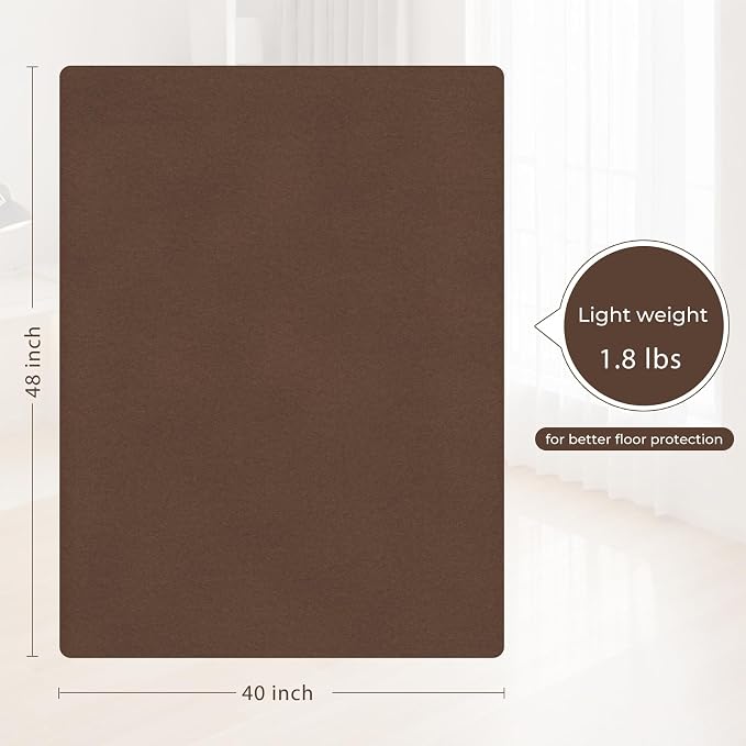 Office Chair Mat, Hard Floor Chair Mat Suitable - Image 5