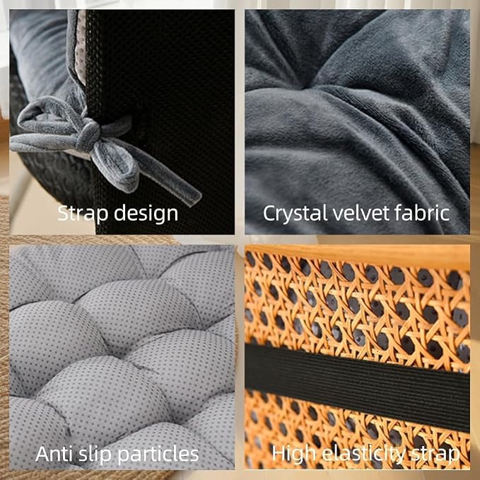 Non-Slip Desk Chair Cushion Rocking Office Chair Pad - Image 5