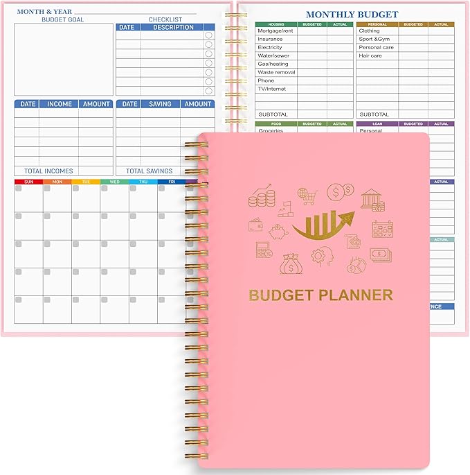 Budget Planner - Monthly Finance Organizer by Snootion