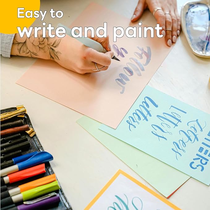 Colored Card Stock 8.5 x 11 Assorted, Goefun Colored Cardstock 25 Colors, 80lb Colorful Printer Paper, Multicolor Construction Paper for Crafts & Scrapbooking-DeskLoop Office