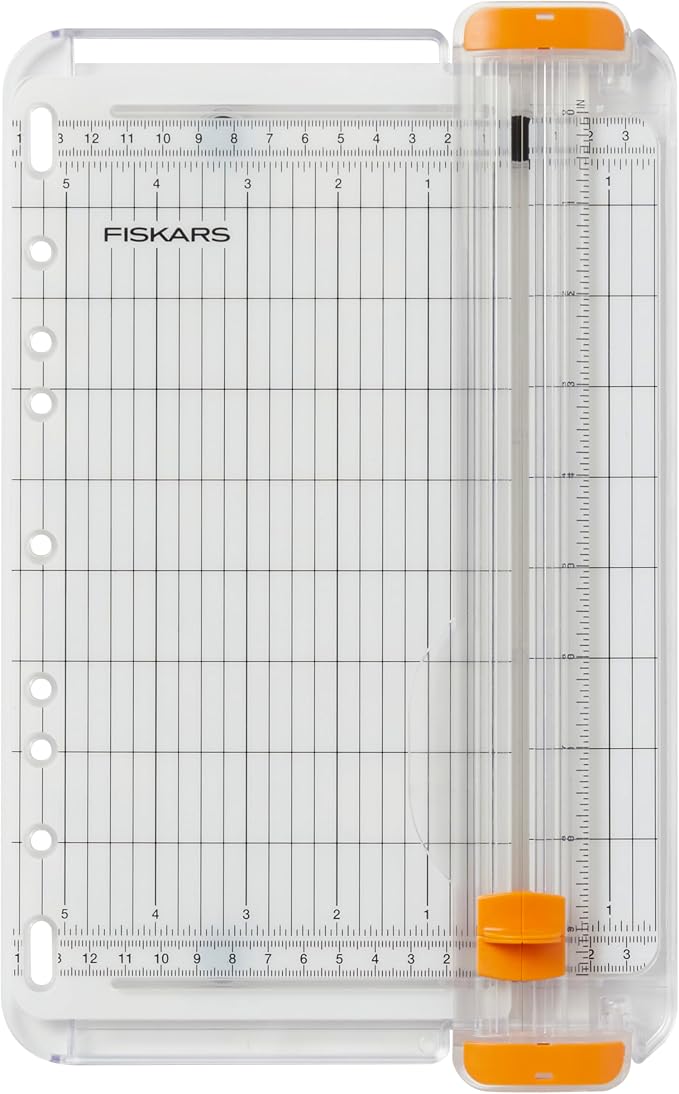 Fiskars SureCut Portable Paper Trimmer, Fits in 3-Ring Binder by Unknown
