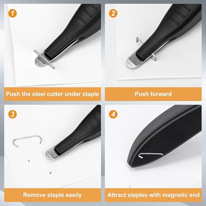 THINKLEARN Magnetic Staple Remover 5 Pack, Pen-Shaped Staple Puller | Magnetic - Image 5