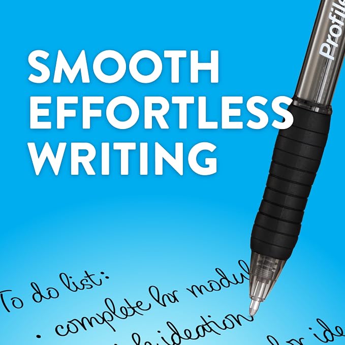 Paper Mate Profile Retractable Ballpoint Pens, Bold Point, Journaling, Office - Image 6