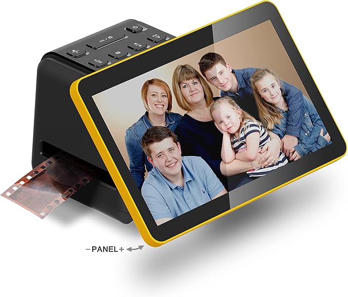 Kodak Slide N Scan Max Digital Film Slide Scanner, Black/Yellow (RODFS70)-DeskLoop Office