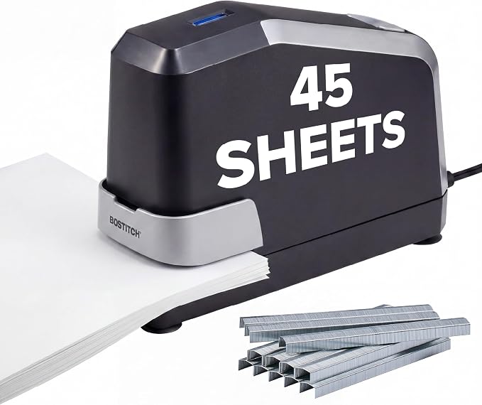 Bostitch Office Impulse Heavy Duty Electric Stapler Value Pack, 45 Sheet by BostitchOfficeProducts