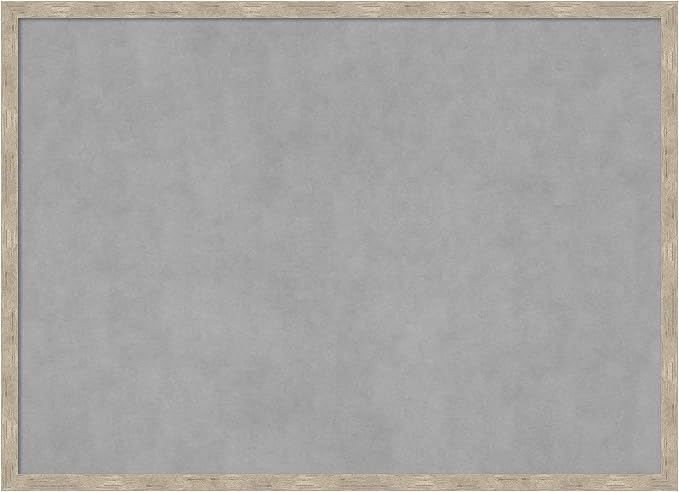 Amanti Art Silver Framed Magnetic Board 21x29 Medium Vision Board by AmantiArt