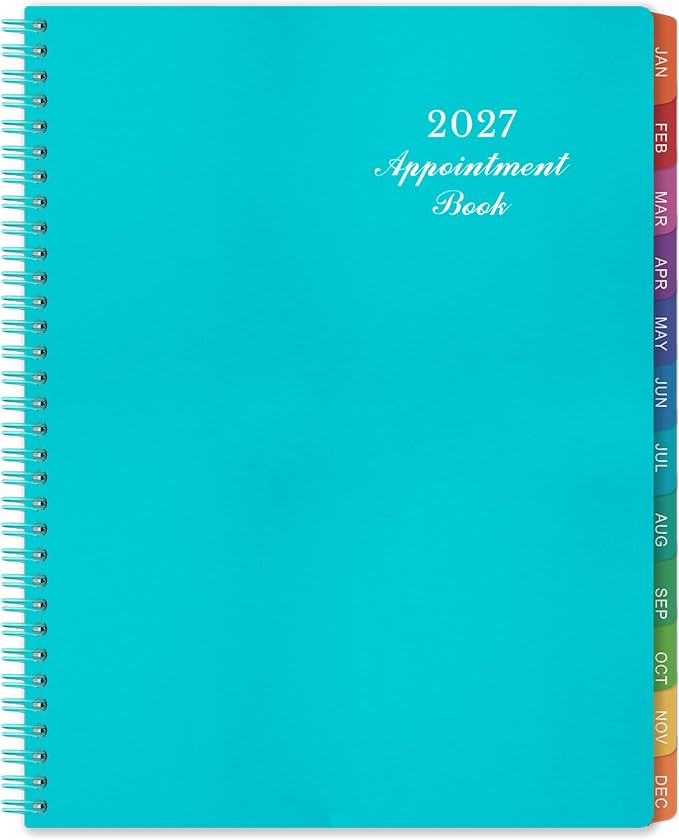 2027 Weekly Appointment Book & Planner by Indeme