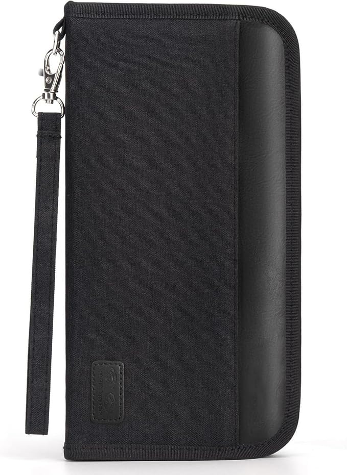 Boonbery Passport Holder Family, RFID Blocking Travel Passport Wallet by Boonbery