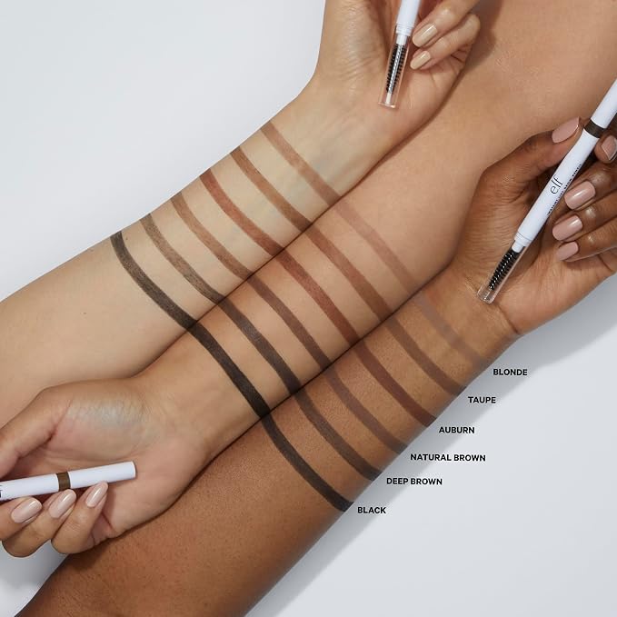 e.l.f. Instant Lift Brow Pencil, Dual-Sided, Fine Tip, Fills Brows, Neutral - Image 3