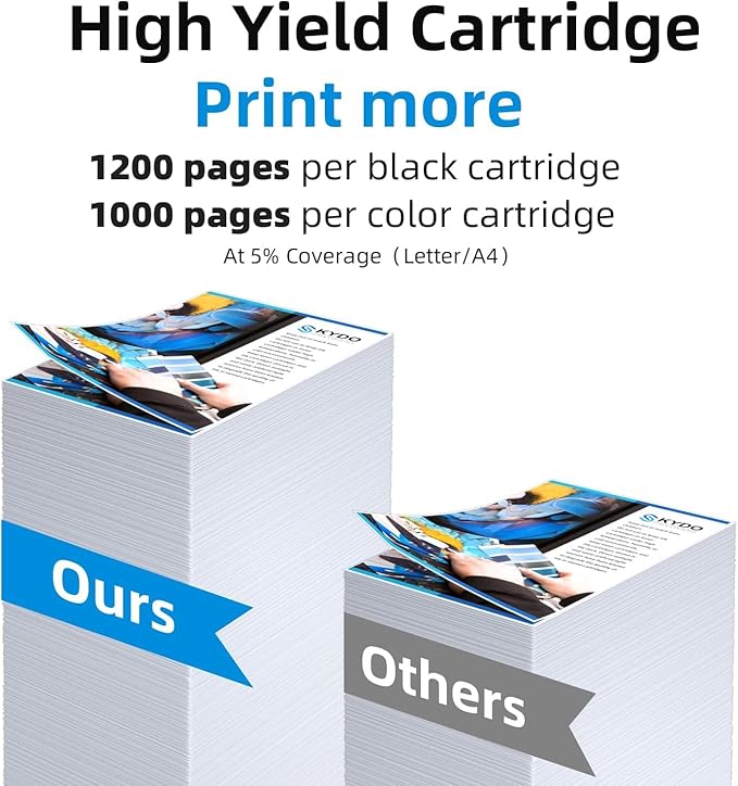 910XL Ink for 910XL Ink Cartridges Combo Pack Replacement Work with OfficeJet 8015e 8022e 8010 8022 OfficeJet Pro 8025e 8028e 8035e 8020 8025 8028 8030 8035 Printers 4 Pack (Black Cyan Magenta Yellow)-DeskLoop Office