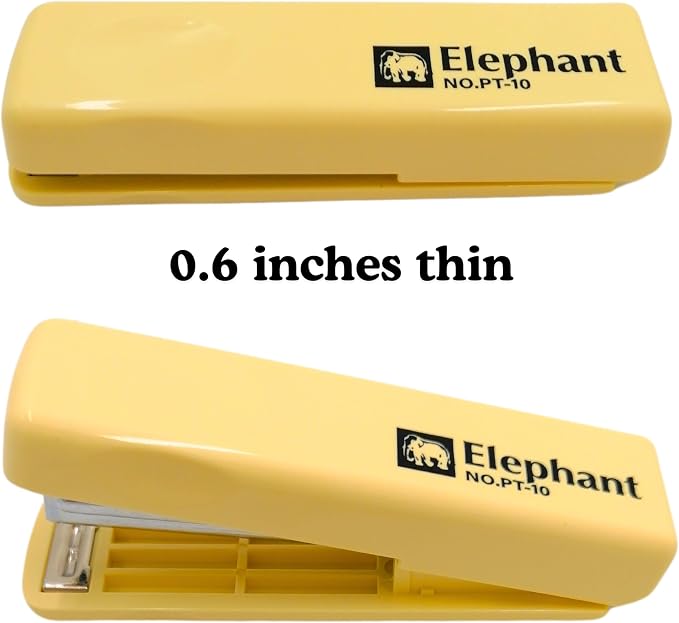 Mini Stapler, Small Stapler, Thin Flat Compact Portable Pocket Slim Cute - Image 2