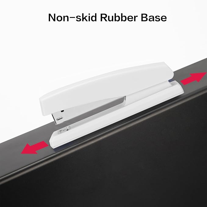 Deli Stapler, Desktop Stapler, Office Staplers, 25 Sheet Capacity, Includes - Image 5