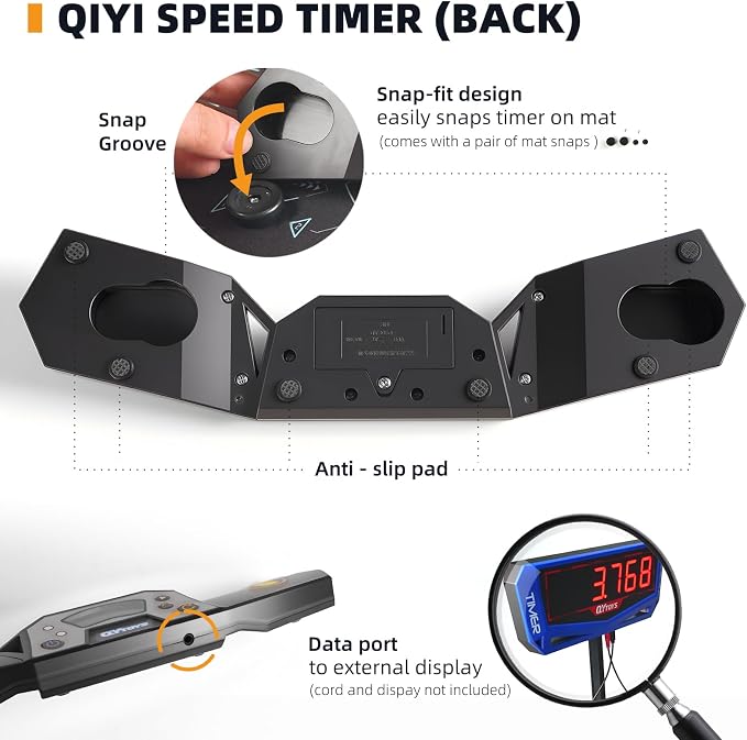Professional Speed Cube Timer, Touch Control Timer - Image 4