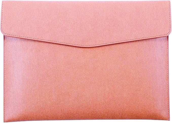 PU Leather A4 File Folder Document Holder Waterproof Portfolio Envelope Folder by enyuwlcm