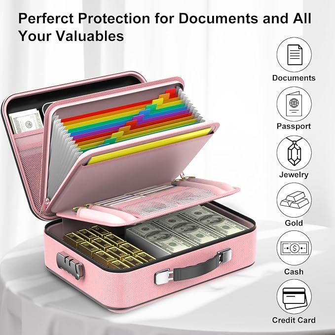 COLCASE Fireproof Document Organizer - Image 5