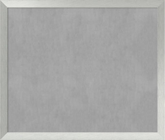 Amanti Art Silver Framed Magnetic Board 44x52 Oversize Vision Board by AmantiArt