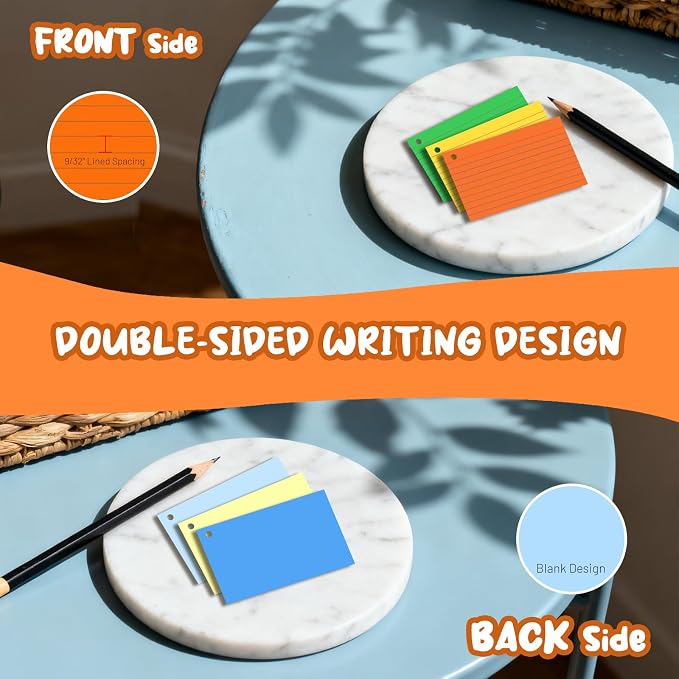 300 Count Colored Index Cards - Image 5