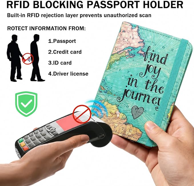ZOPPEN RFID Blocking Passport Holder - Image 6