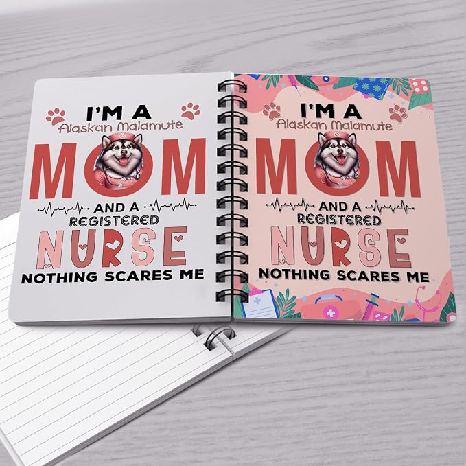 Ninety3POD I'm a Alaskan Malamute Mom and a Registered Nurse Nothing Scares Me - Image 4