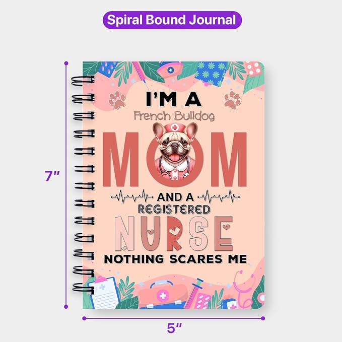Ninety3POD I'm a French Bulldog Mom and a Registered Nurse Nothing Scares Me - Image 5