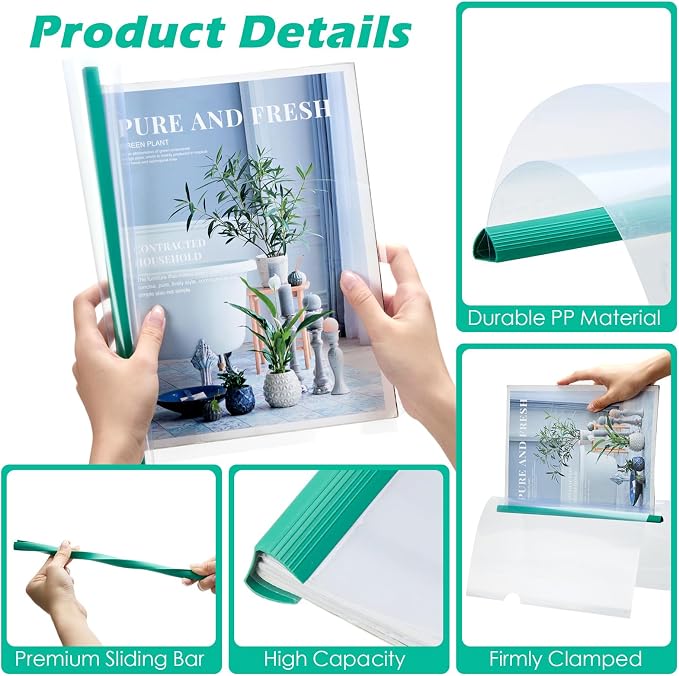 Thenshop 100 Pcs Clear Report Covers - Image 3