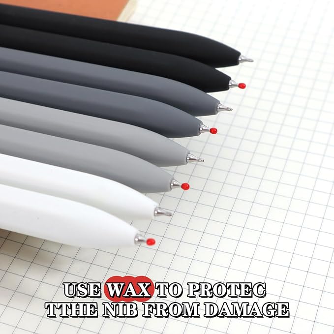 Piochoo Ballpoint Pens, 0.7mm Retractable Pen, Medium Point Pen Set - Image 6