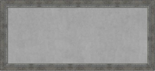 Amanti Art Silver Framed Magnetic Board 24x52 Oversize Vision Board by AmantiArt
