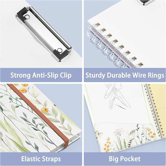 Rimilak Spiral Clipboard Folio - Image 5