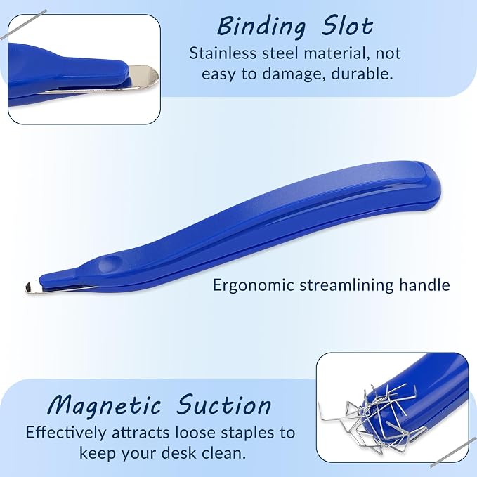 7PCS Magnetic Staple Remover Bulk, Staple Remover Puller, School and Office - Image 3