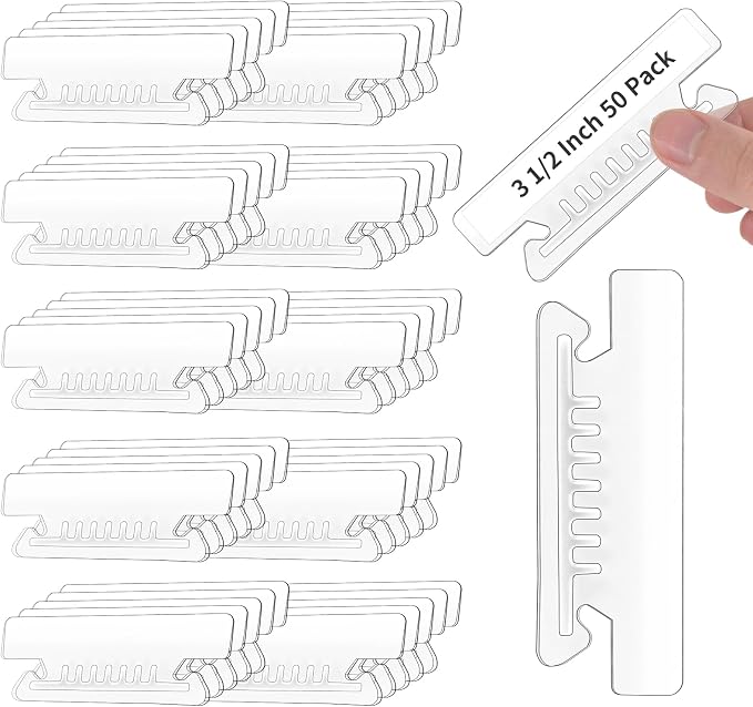50 Pcs 3 1/2 Inch Hanging File Folder Tabs by SMAODSGN