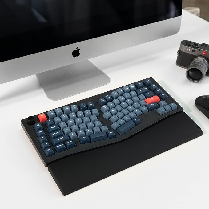 Keychron Black Silicone Wrist & Palm Rest, 14.96" - Image 8