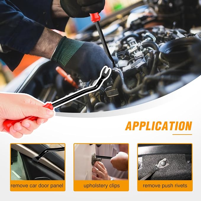 GOOACC 200PCS Car Plastic Rivets Fasteners Push Retainer Kit, 10 Most Popular - Image 5