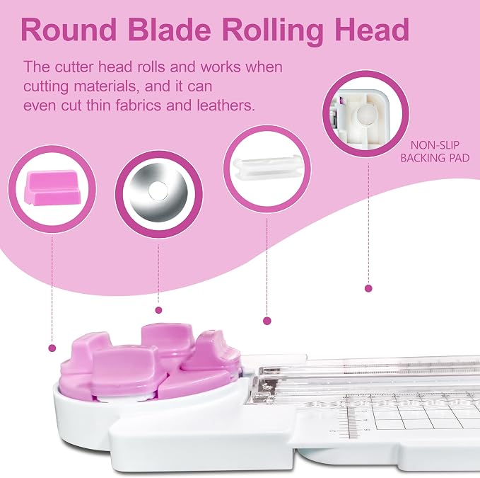 4 in 1 A4 Craft Paper Cutter Rotary Trimmer - Image 7