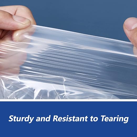 iMailer - 100 Count - 12" x 18" Poly Bags - Clear Plastic Packaging Bags - Image 4