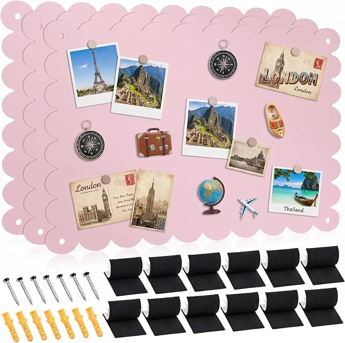 Gueevin 3pack Magnetic Board for Wall 16.1" x 13" Magnet Bulletin Board to by Gueevin