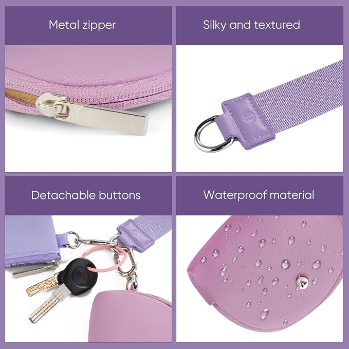 VUTUXA KeyChain Wallet Wristlet - Image 4