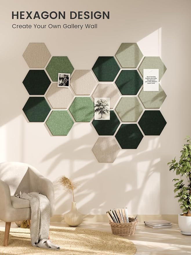 Fluxynara Hexagon Cork Board Alternative - Image 6