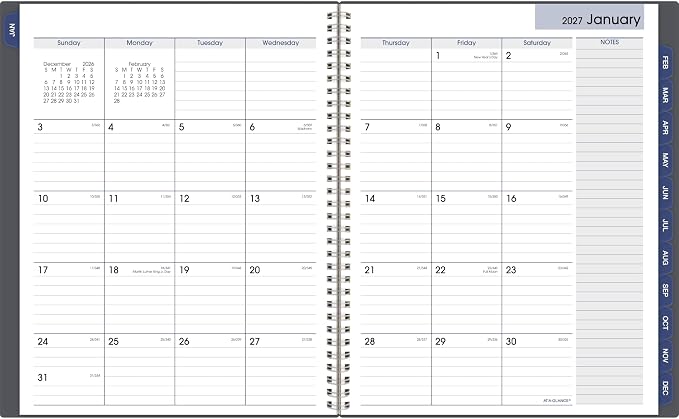 AT-A-GLANCE 2027 Appointment Book Planner, Weekly & Monthly, 8.5" x 11" - Image 9